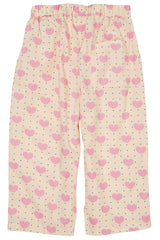 Heart and dots pants loose fit - Heart