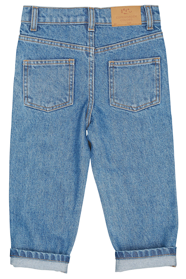 Organic Junior Jeans - Regular Fit - Indigo Blue Washed