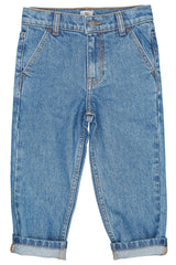 Organic Junior Jeans - Regular Fit - Indigo Blue Washed