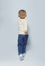 Organic Junior Jeans - Regular Fit - Indigo Blue Washed