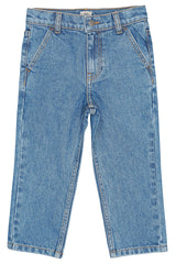 Organic Junior Jeans - Regular Fit - Indigo Blue Washed