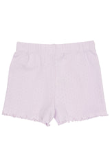 Summer pointelle shorts - Lavender